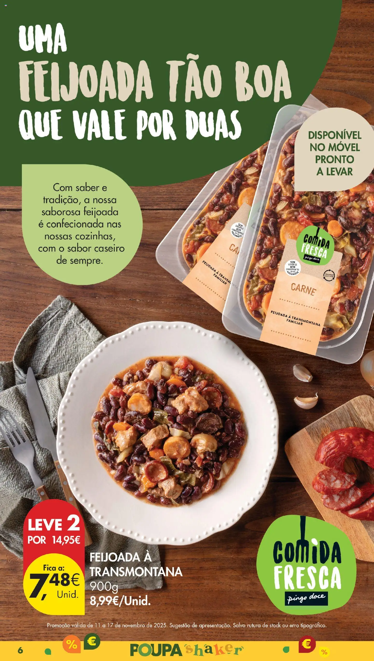 Pingo Doce Poupe Esta Semana Madeira │ válido de 11.11.2025 | Página: 6 | Produtos: Carne