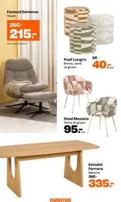 Kwantum - Folder - Voorbeeld van een folder van Kwantum, geldig van 02.02.2026 | Pagina: 10 | Producten: Fauteuil, Stoel