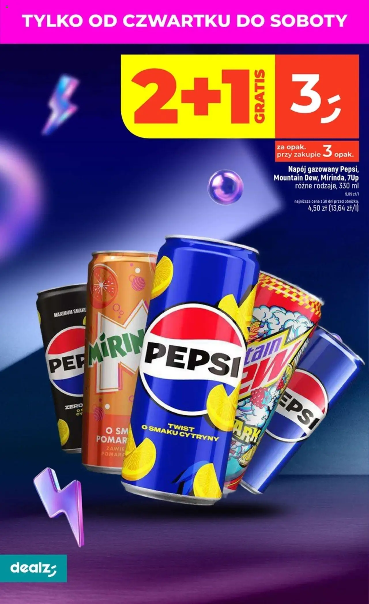 Dealz Gazetka od 14.08.2025 | Strona: 38 | Produkty: Pepsi, Cytryny