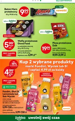 Pogląd oferty "Żabka gazetka" - ważna od 25.03.2026 | Strona: 71 | Produkty: Cytryna, Wafle, Smoczy owoc, Pizza