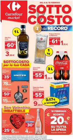 Anteprima del volantino Carrefour Market - Torino catalogo valido a partire dal 06.02.2026