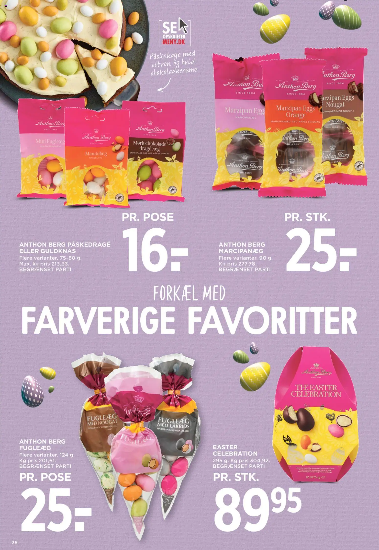 Meny tilbudsavis – gyldig fra 27.03.2026 | Side: 40 | Produkter: Chokolade, Lakrids, Nougat