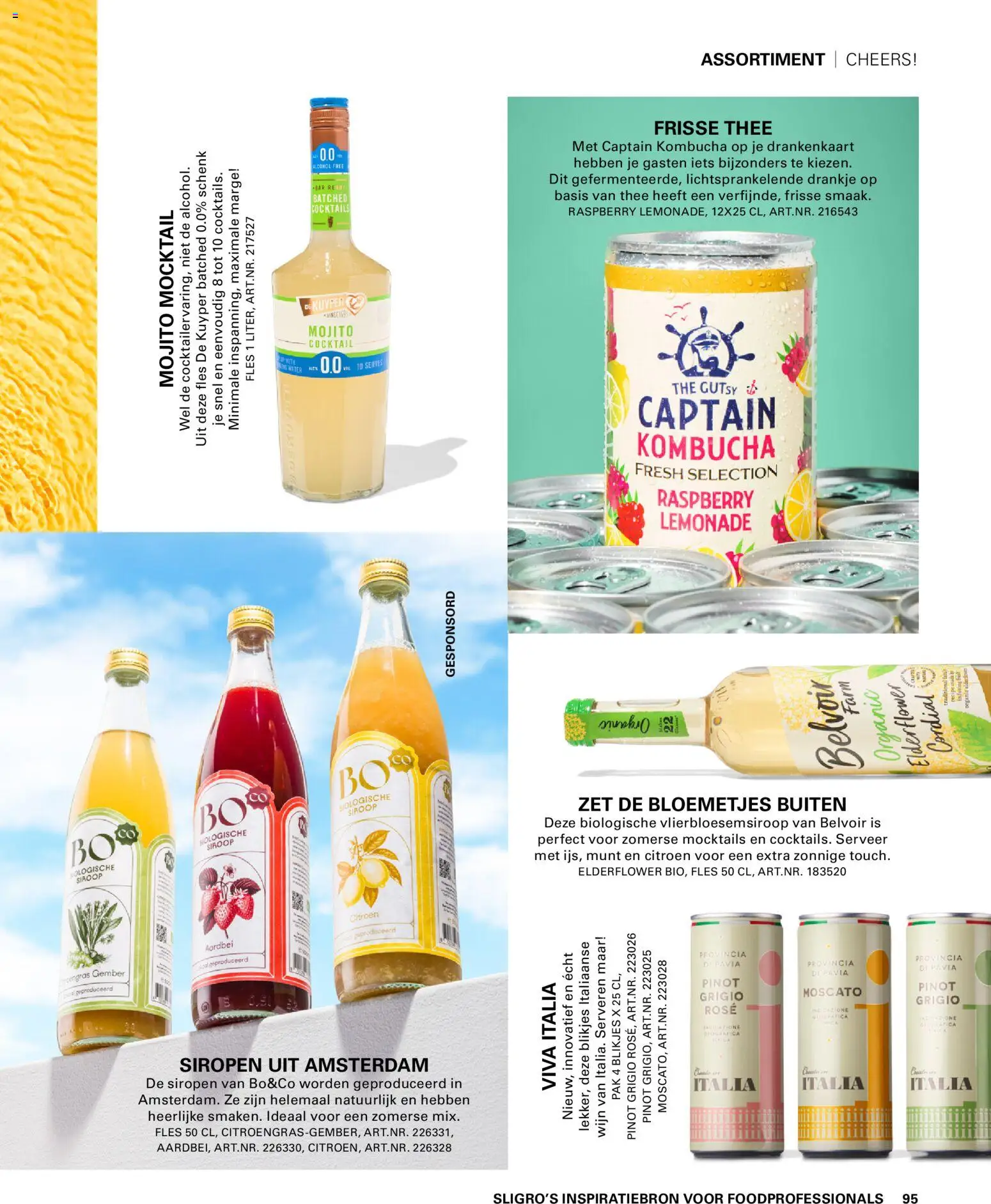 {H1} | Pagina: 95 | Producten: Munt, Thee, Alcohol, Gember