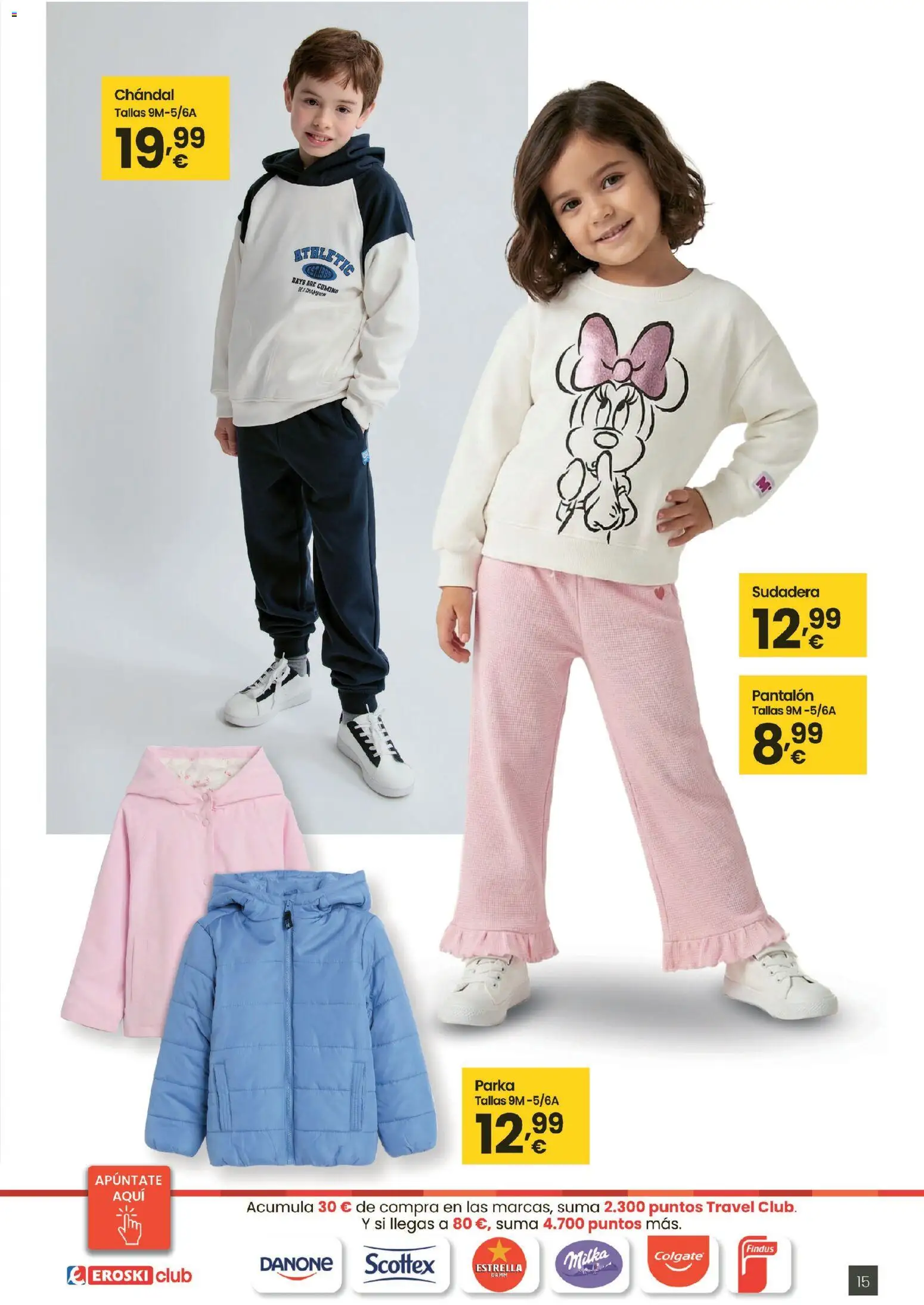 Eroski - Qué planazo │ válido desde el 26.03.2026 | Página: 15 | Productos: Sudadera