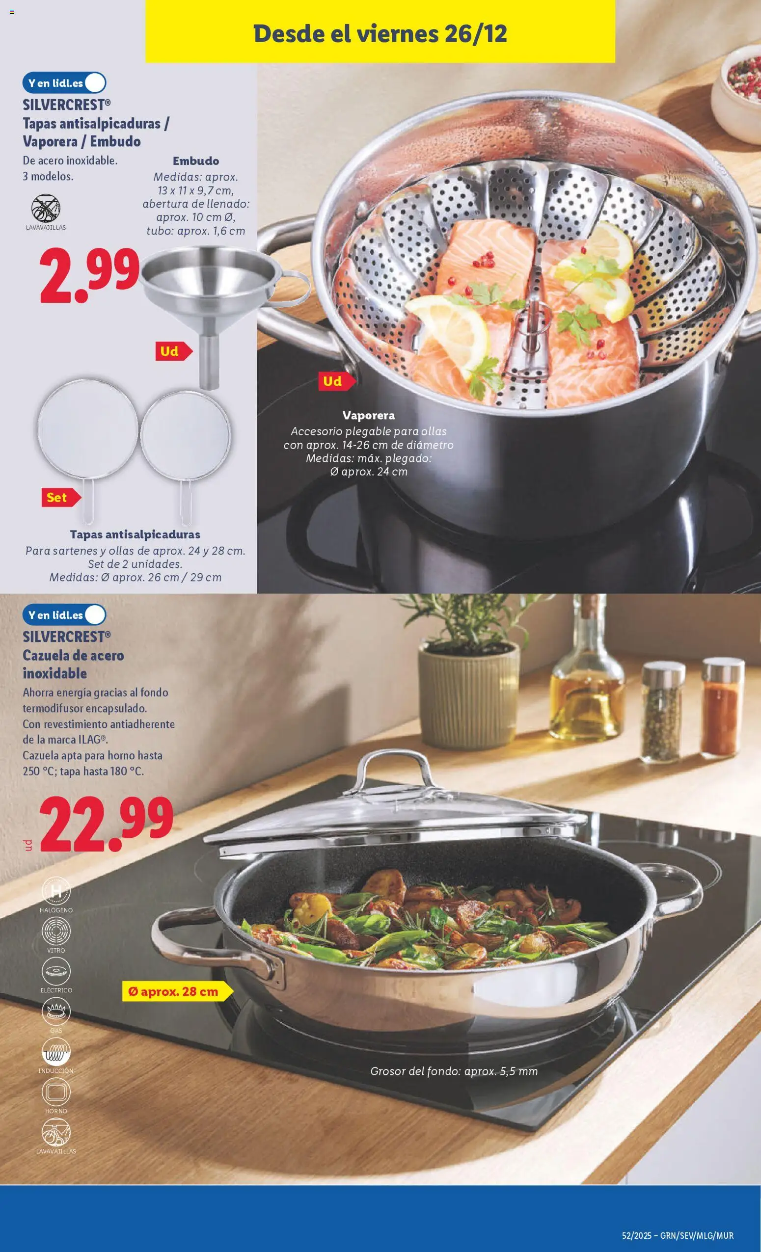 Lidl folleto de bazar │ válido desde el 22.12.2025 | Página: 27 | Productos: Horno, Lavavajillas