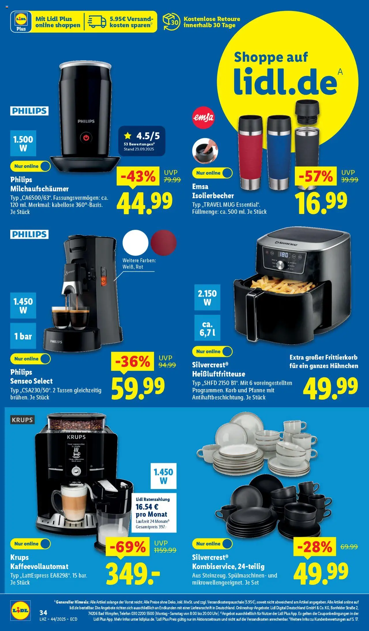 Lidl - Prospekt – gültig ab 27.10.2025 | Seite: 28 | Produkte: Hahnchen, Bad, Korb, Heißluftfritteuse