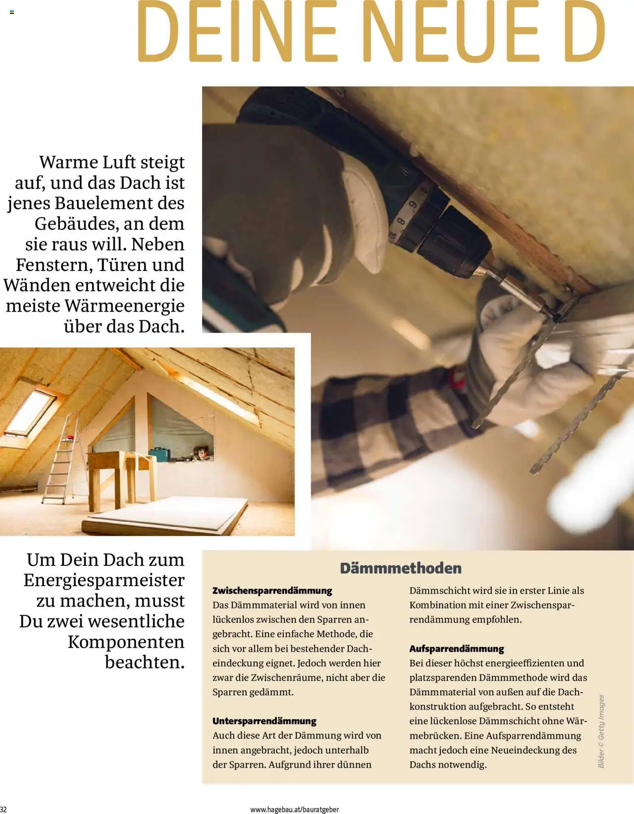 Hagebau Katalog Baurategeber gültig ab 07.04.2025 | Seite: 32