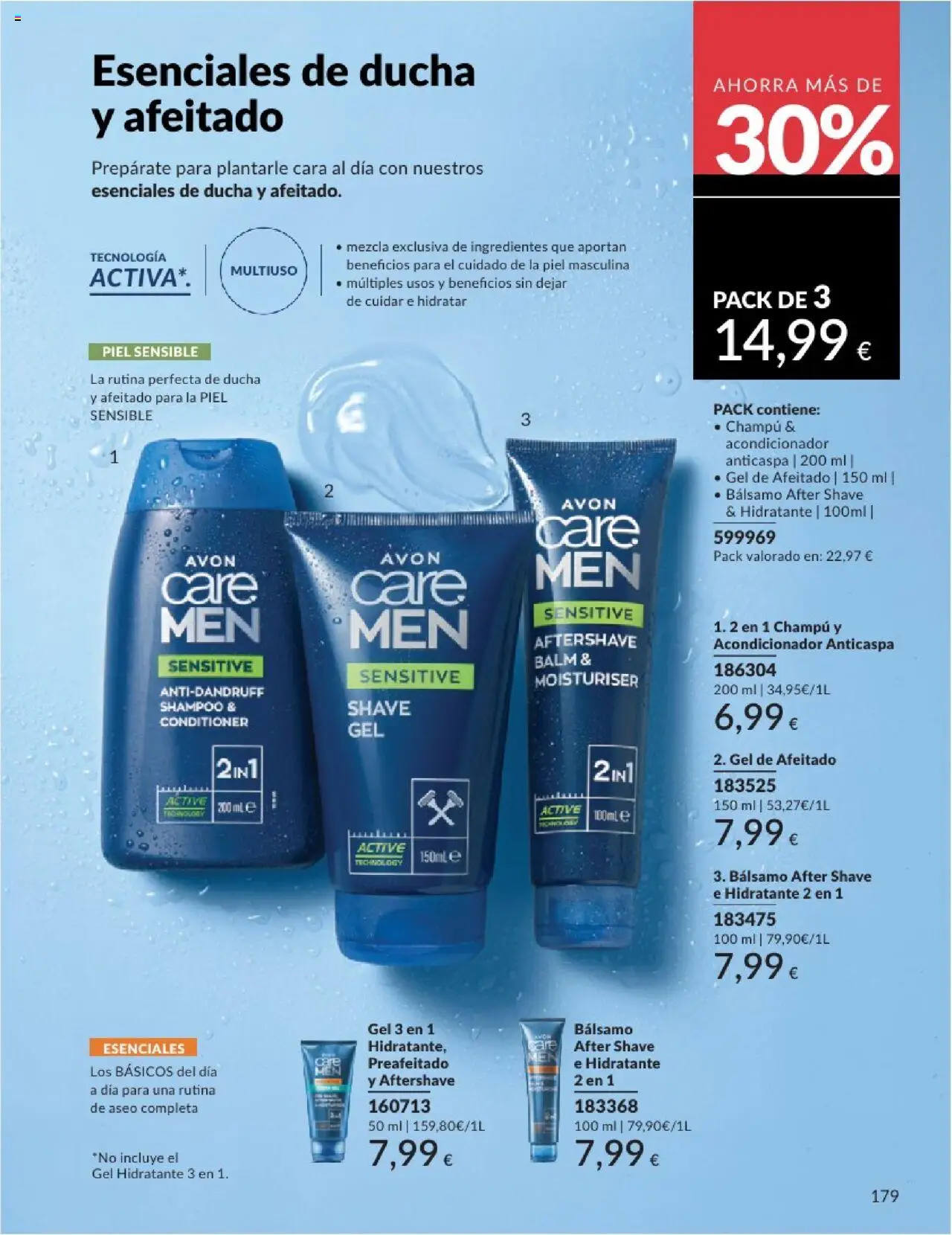 Catálogo AVON campaña 6 │ válido desde el 01.06.2025 | Página: 179 | Productos: Champú, Acondicionador, Κρεμάστρα, Ducha