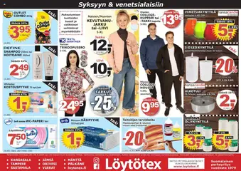 Katso Löytötex tarjoukset voimassa alkaen 20.08.2025