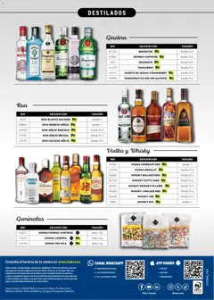 Vista previa Makro Especial Catering Prat válido desde el 16.03.2026 | Página: 60 | Productos: Ginebra, Vodka, Μανέστρα, Peso