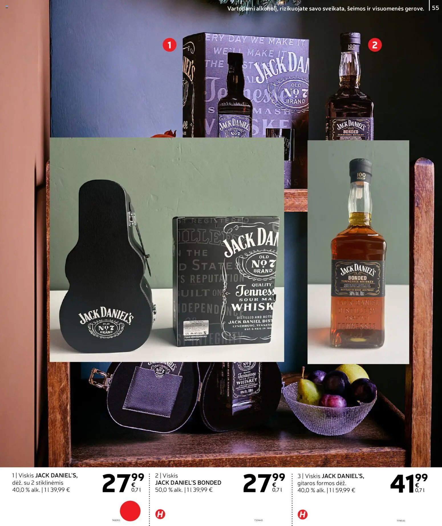 Rimi akcijos nuo 02.12.2025 | Puslapis: 55 | Prekių: Viskis