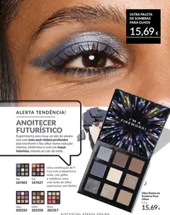 Pré-visualização ULTRA PALETA DE SOMBRAS PARA OLHOS, Ultra Palete de Sombras Para Olhos 6,3 g válido de 01.03.2026 | Página: 75 | Produtos: Sombras