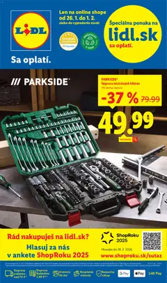 Lidl leták platný od 26.01.2026