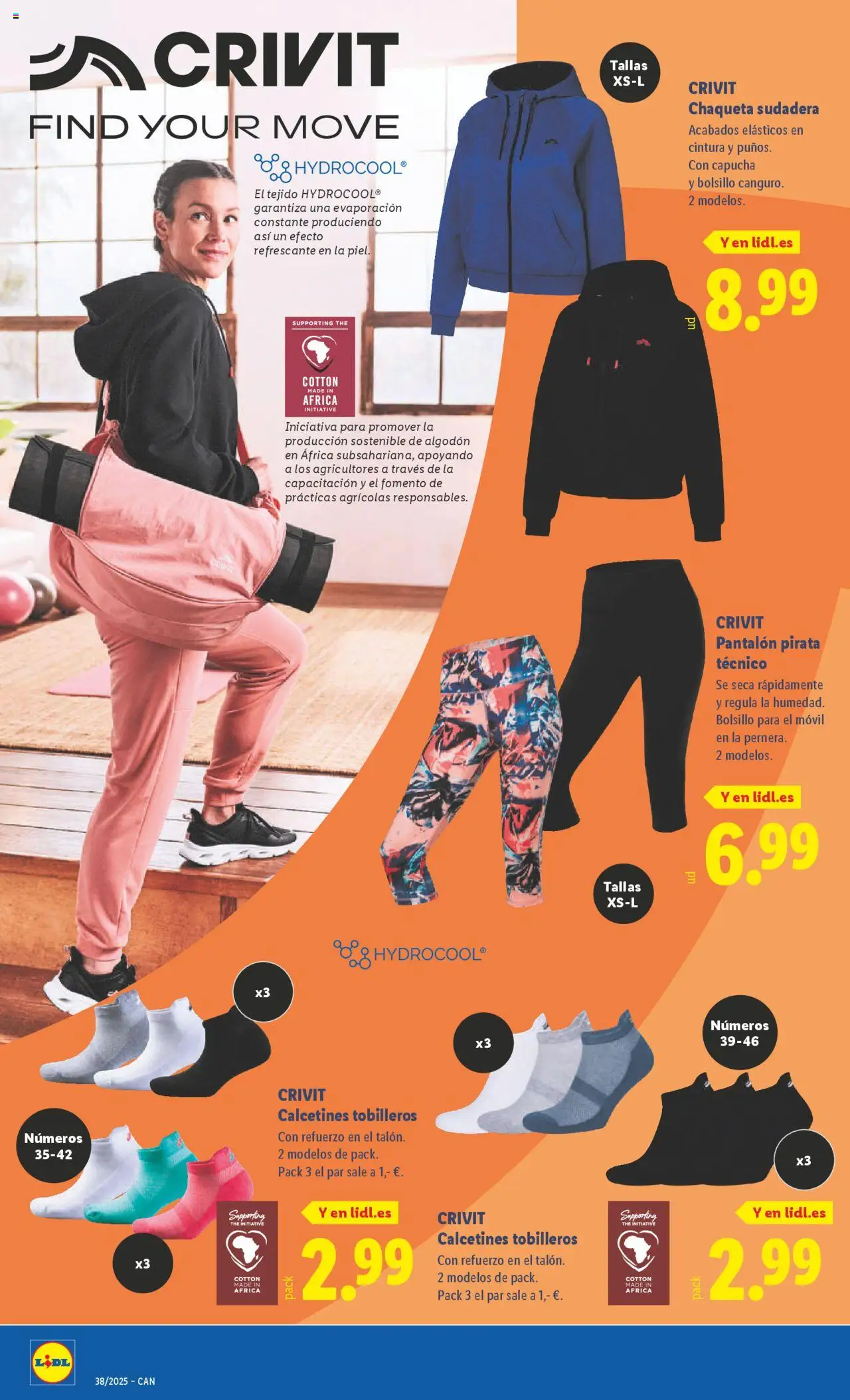 Lidl - Canarias │ válido desde el 15.09.2025 | Página: 18 | Productos: Sudadera, Chaqueta