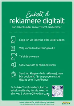 Forhåndsvisning av Joker kundeavis gyldig fra 28.10.2025 | Side: 30