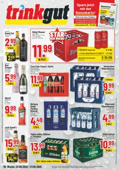 Trinkgut Prospekt ab 22.09.2025 gültig