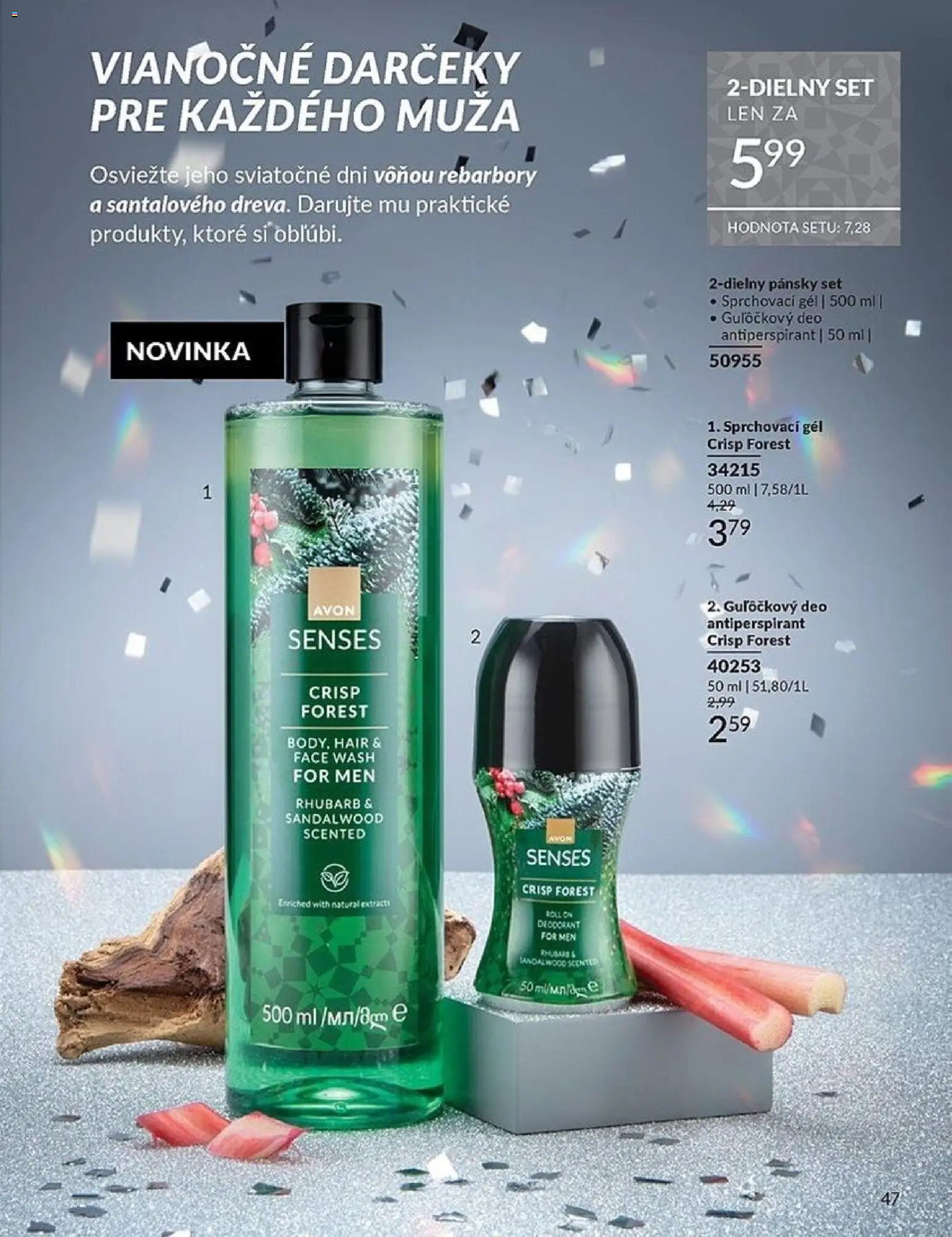Nové Avon akcie – leták je platný od 01.11.2025 | Strana: 47 | Produkty: Antiperspirant