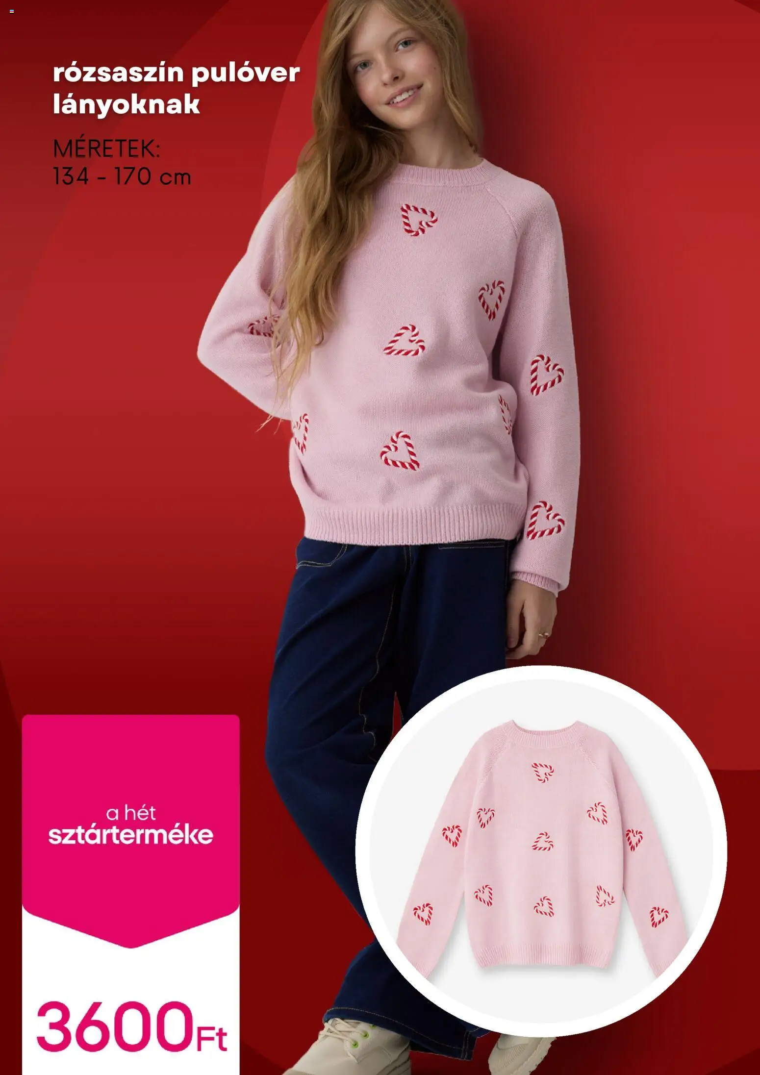 Pepco akciós ujság - amely érvényes a következő dátumtól: 13.11.2025 | Oldal: 6 | Termékek: Pulóver