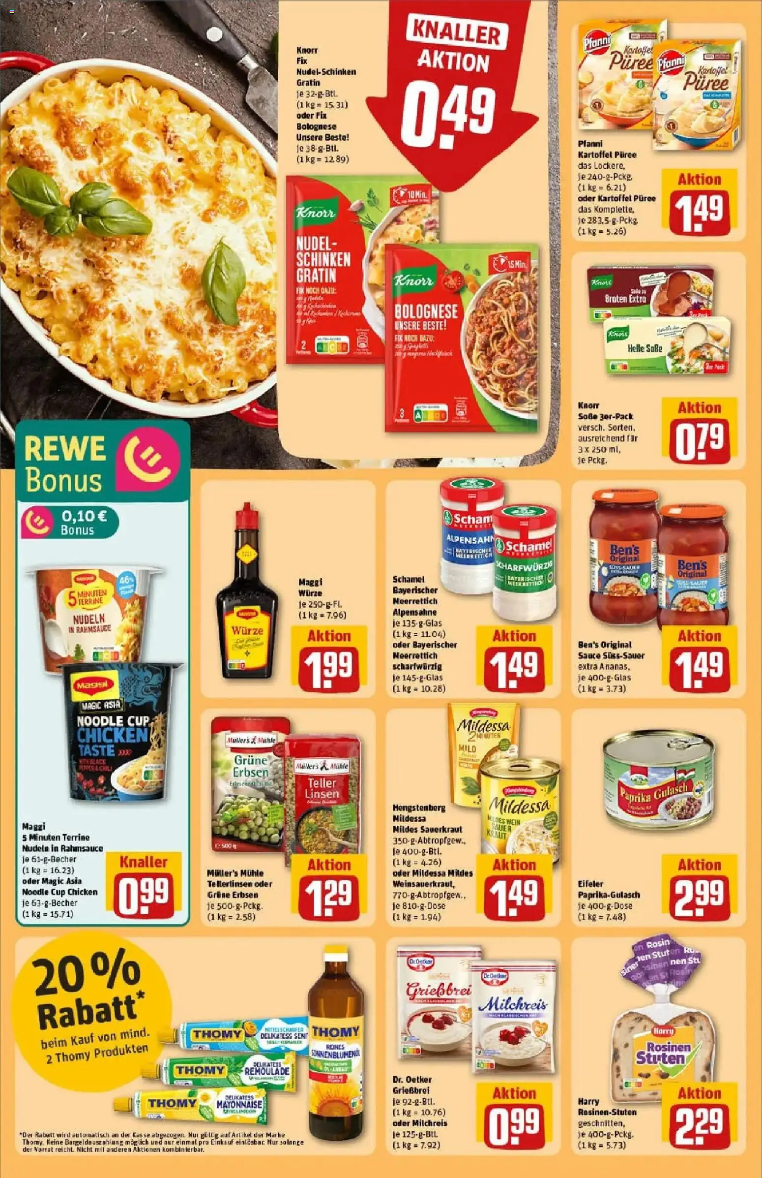 Rewe prospekt München / Bogenhausen	 – gültig ab 18.01.2026 | Seite: 24 | Produkte: Maggi, Paprika, Gulasch, Maggi 5 minuten terrine