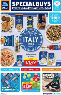 Preview of Aldi - Weekly offers UK Specialbuys valid from 07.08.2025