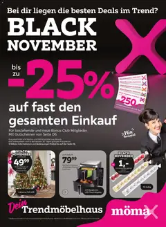 Mömax - Black Friday ab 10.11.2025 gültig