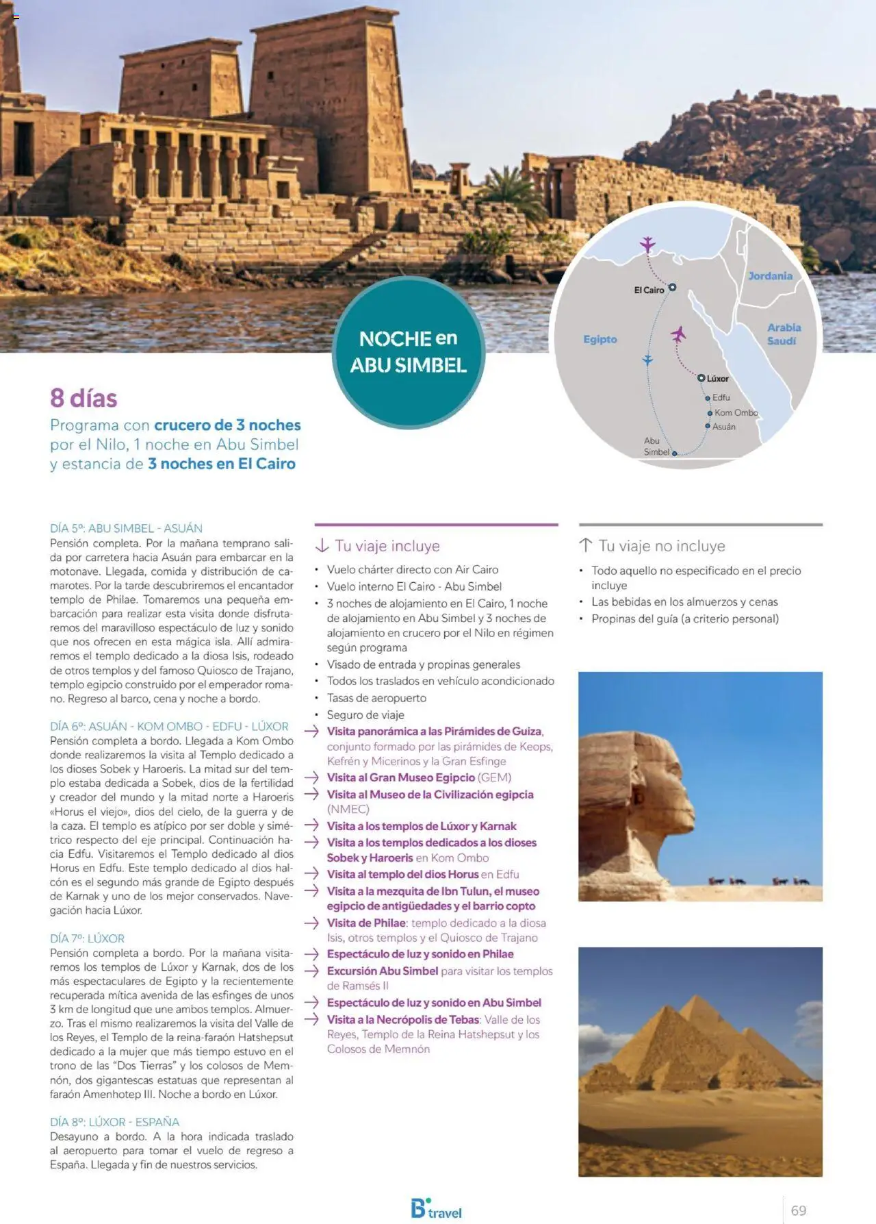 B the travel brand Egipto │ válido desde el 01.07.2025 | Página: 69