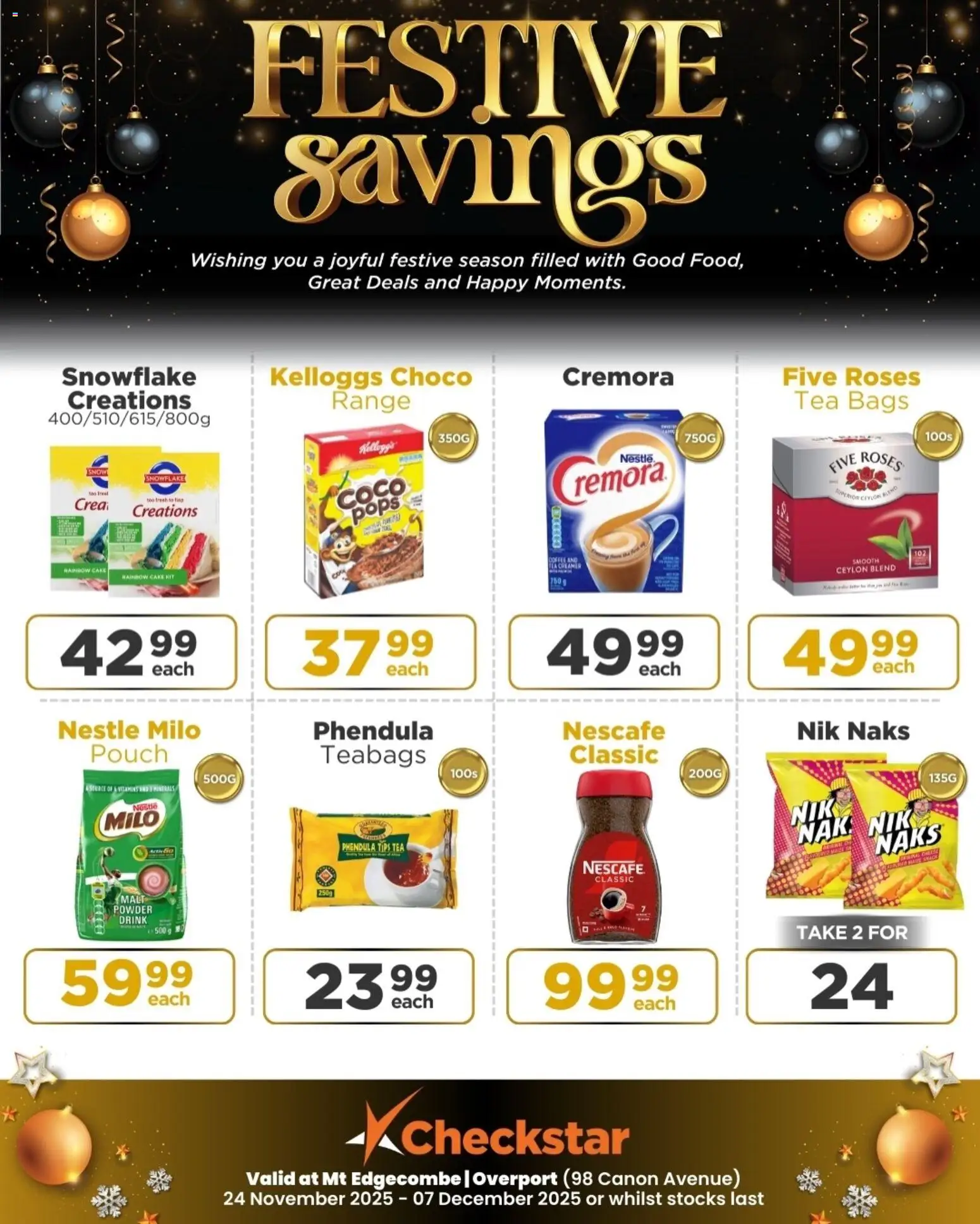 New Check Star catalogue – valid from 24.11.2025 | Page: 7 | Products: Creamer, Coffee, Powder, Tea