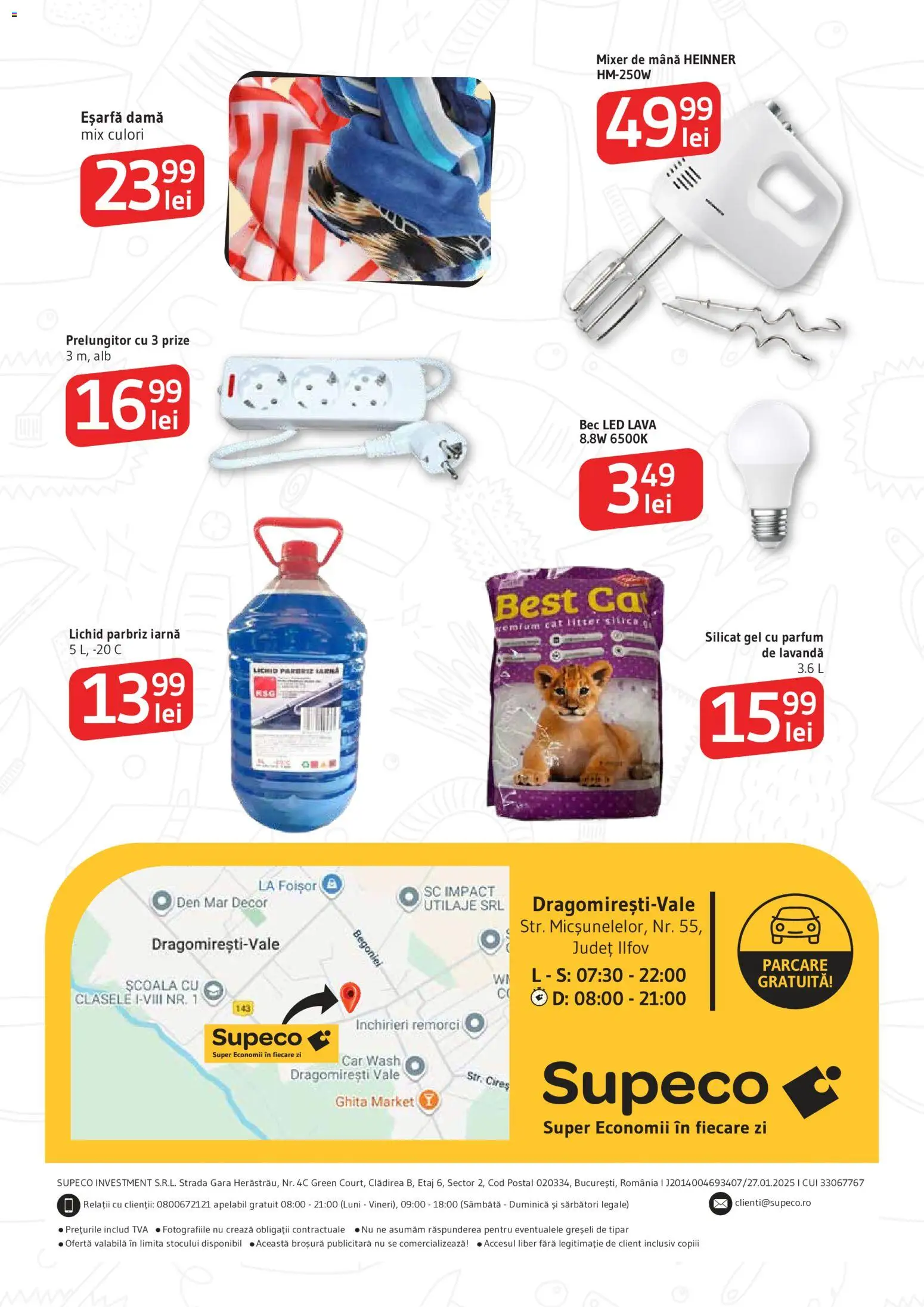 Noul catalog Supeco – valabil de la 19.02.2026 | Pagină: 6 | Produse: Eșarfă, Prelungitor, Babak, Parfum