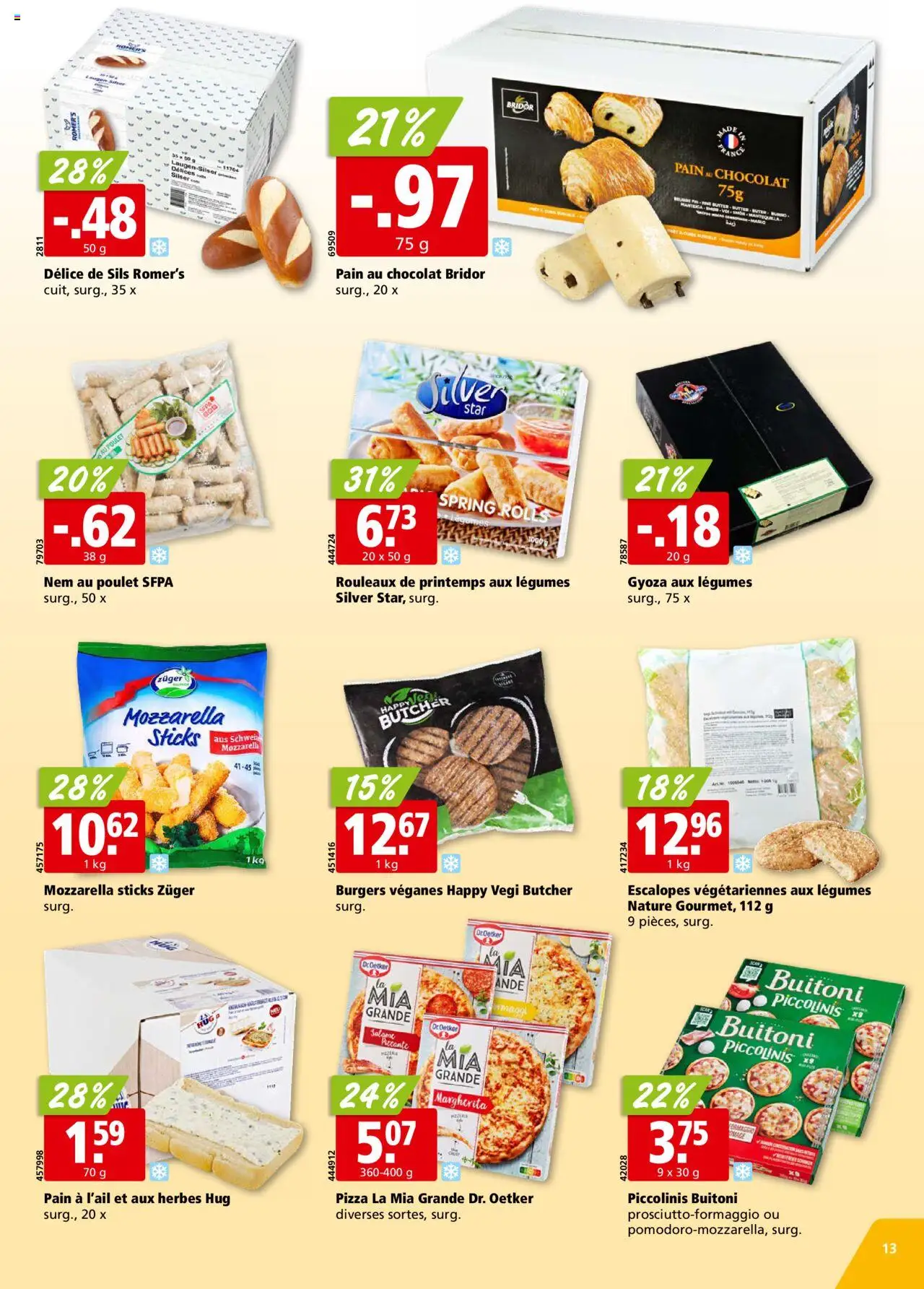 Aligro Aktionen FR ab 04.08.2025 | Seite: 13 | Produkte: Pizza
