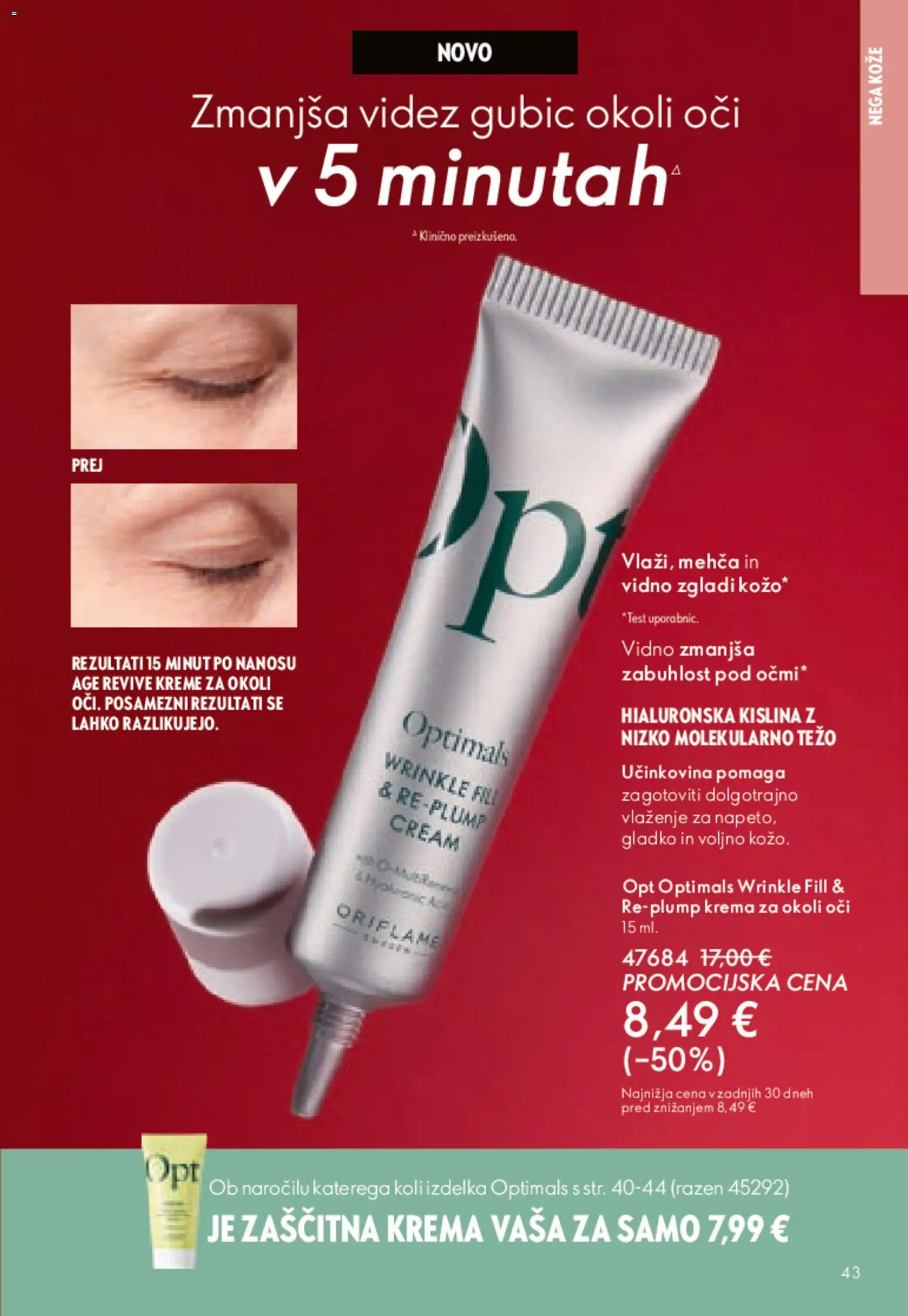 Novi Oriflame katalog ponudbe – veljaven od 01.04.2026 | Stran: 42 | Izdelki: Krema