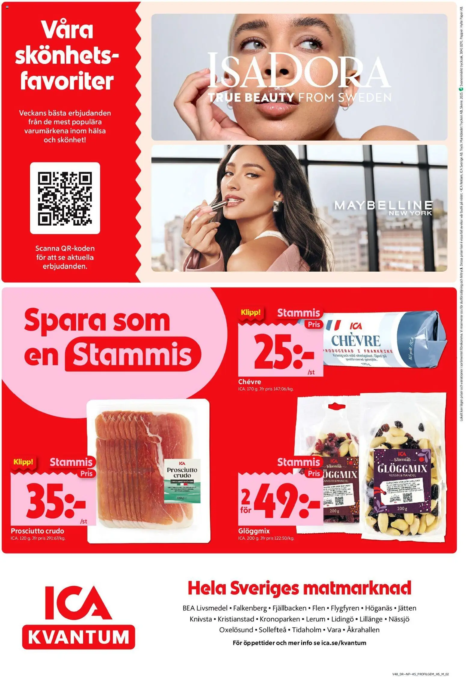 ICA Kvantum reklamblad aktuell från 24.11.2025 | Sida: 10 | Produkter: Papper