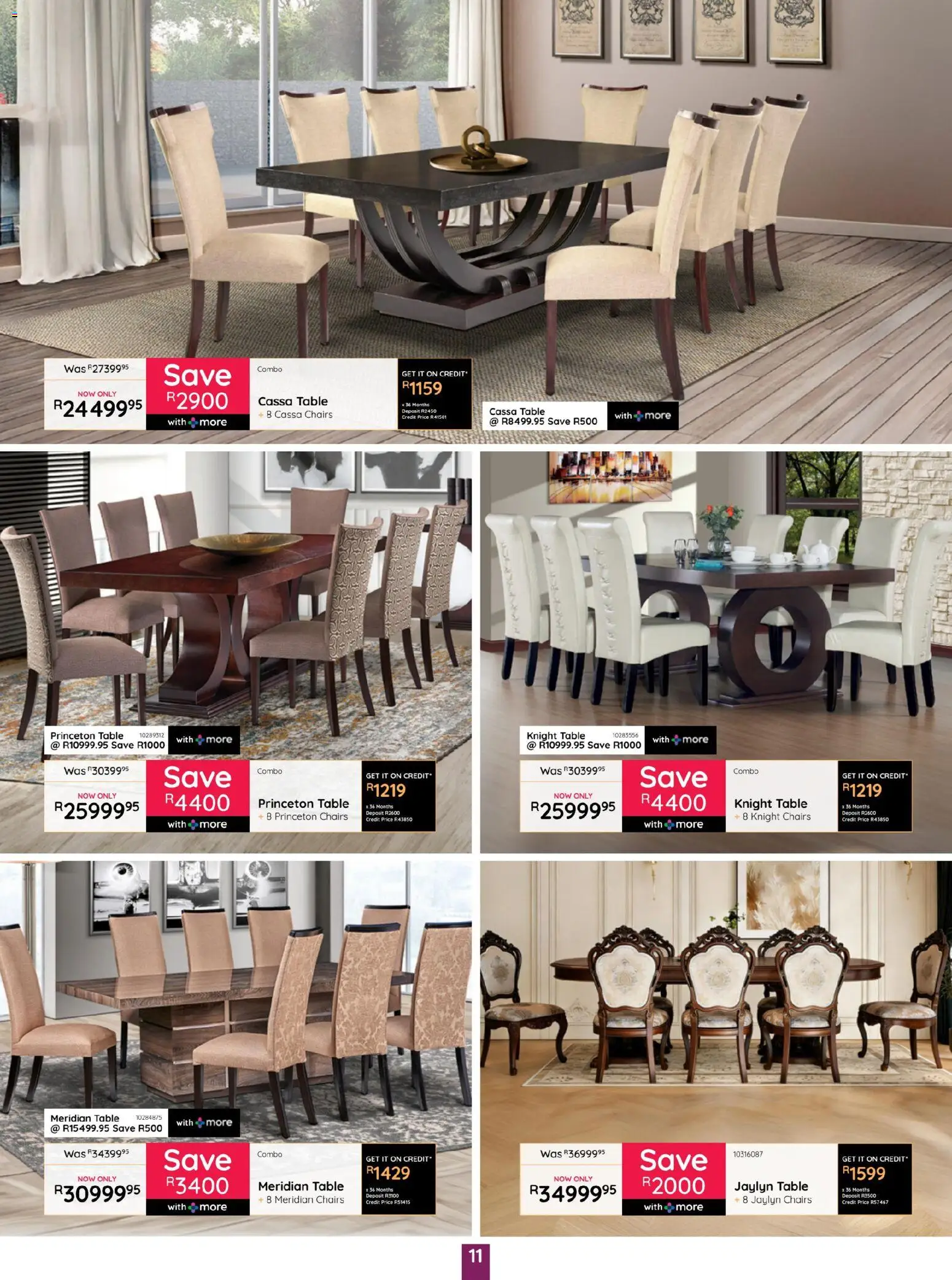 New Bradlows catalogue – valid from 19.03.2026 | Page: 11 | Products: Table