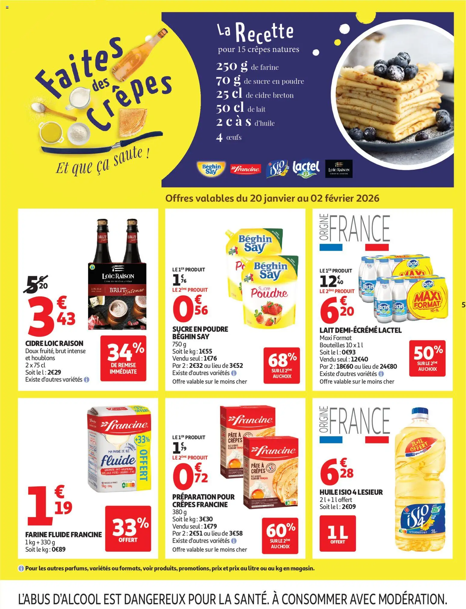 {H1} | Page: 5 | Produits: Farine de ble, Farine, Poudre, Cidre