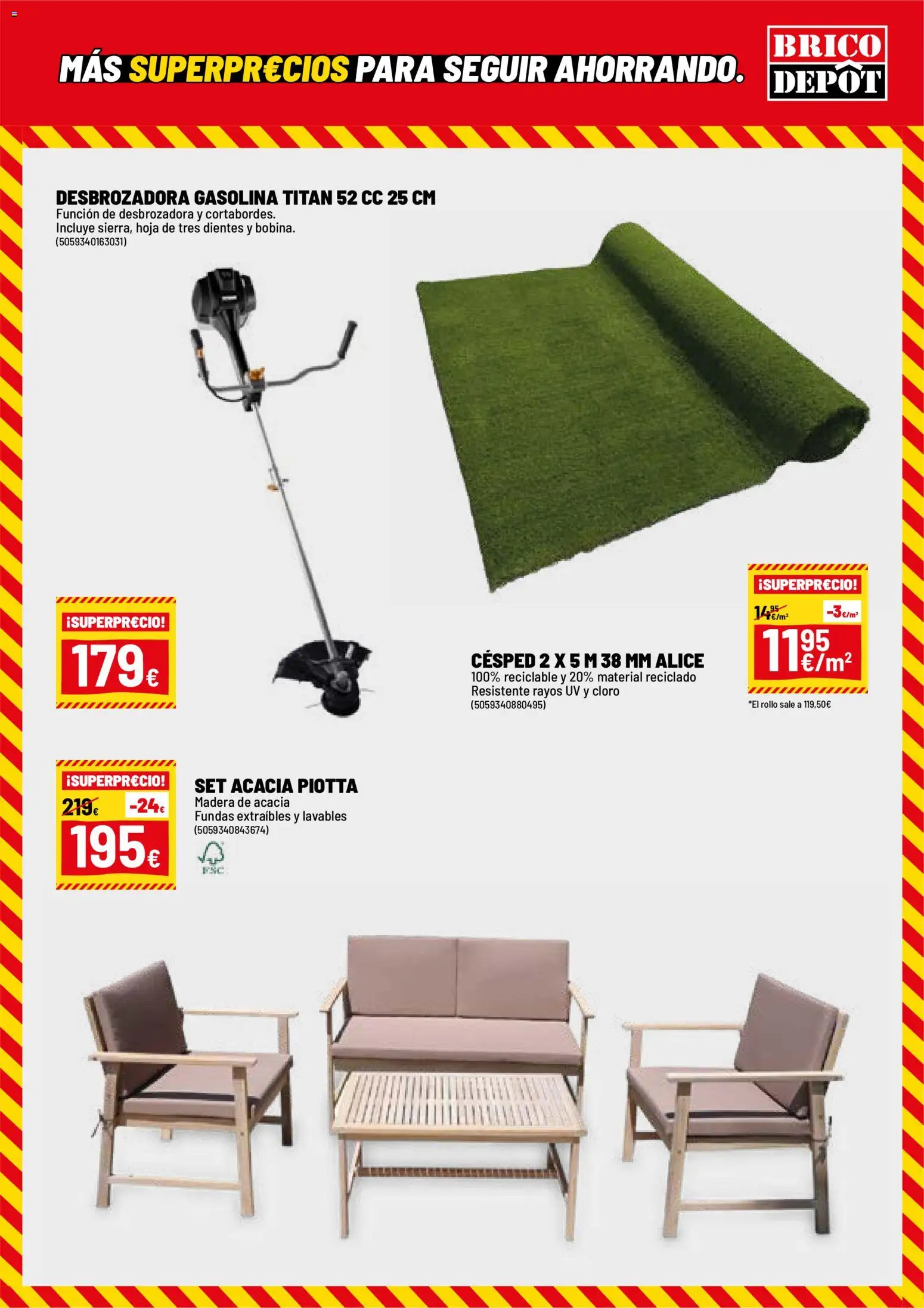 Brico Depôt folleto │ válido desde el 27.03.2026 | Página: 5 | Productos: Desbrozadora