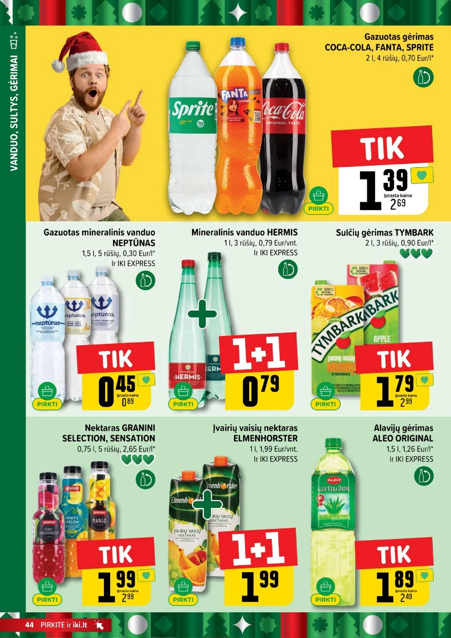 IKI akcijos nuo 17.11.2025 | Puslapis: 44 | Prekių: Mineralinis vanduo