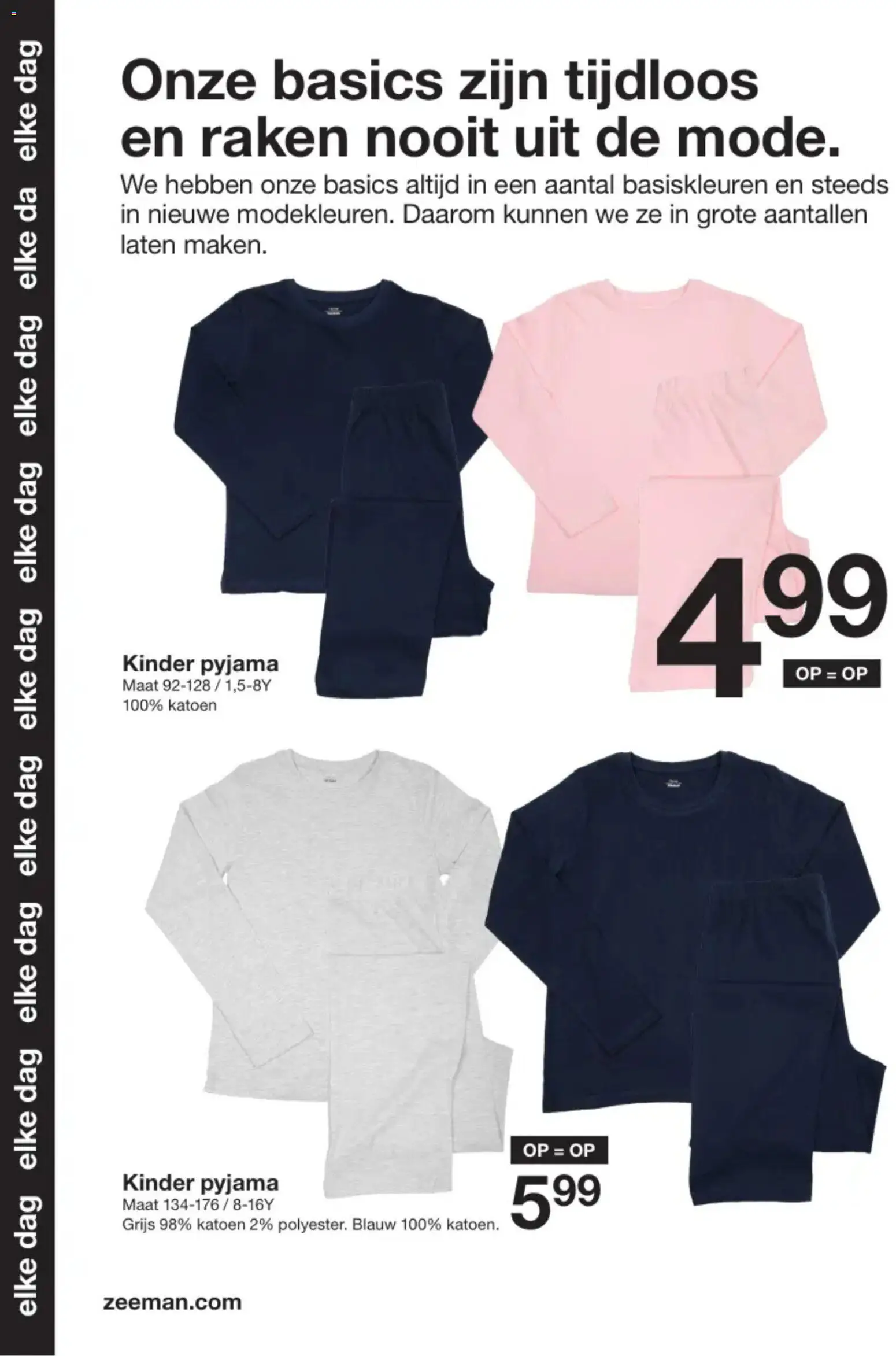 {H1} | Pagina: 18 | Producten: Kinder, Pyjama