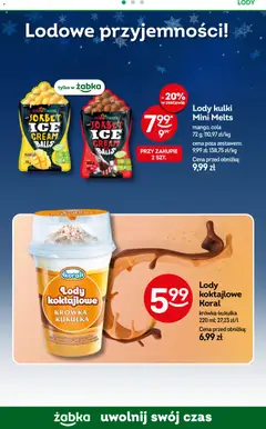 Pogląd oferty "Żabka Gazetka" - ważna od 30.12.2025 | Strona: 45 | Produkty: Mango, Krowka, Sorbet, Lody