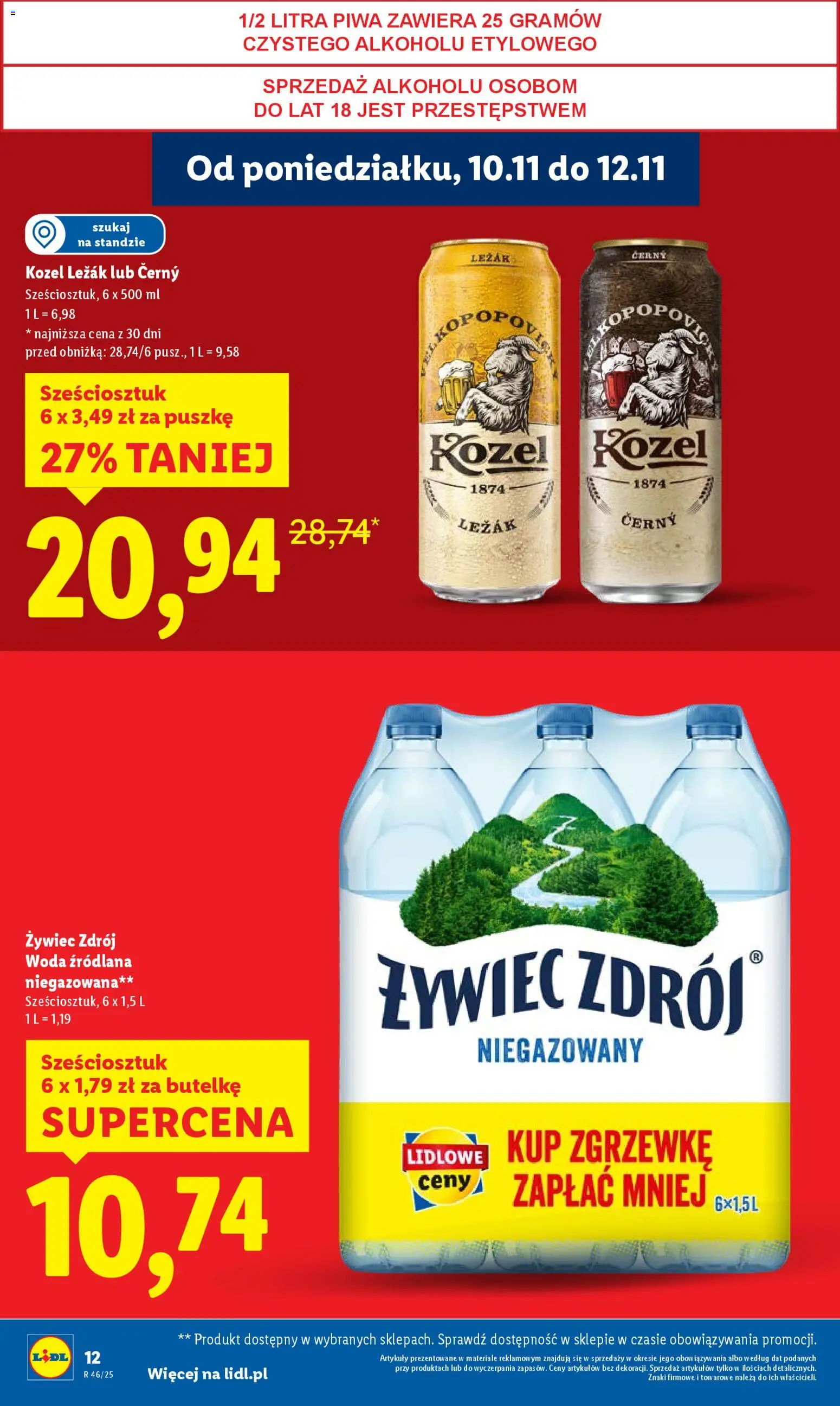 Lidl Gazetka od 10.11.2025 | Strona: 12