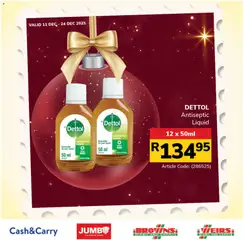 Jumbo specials catalogue – valid from 11.12.2025 | Page: 5 | Products: Antiseptic liquid