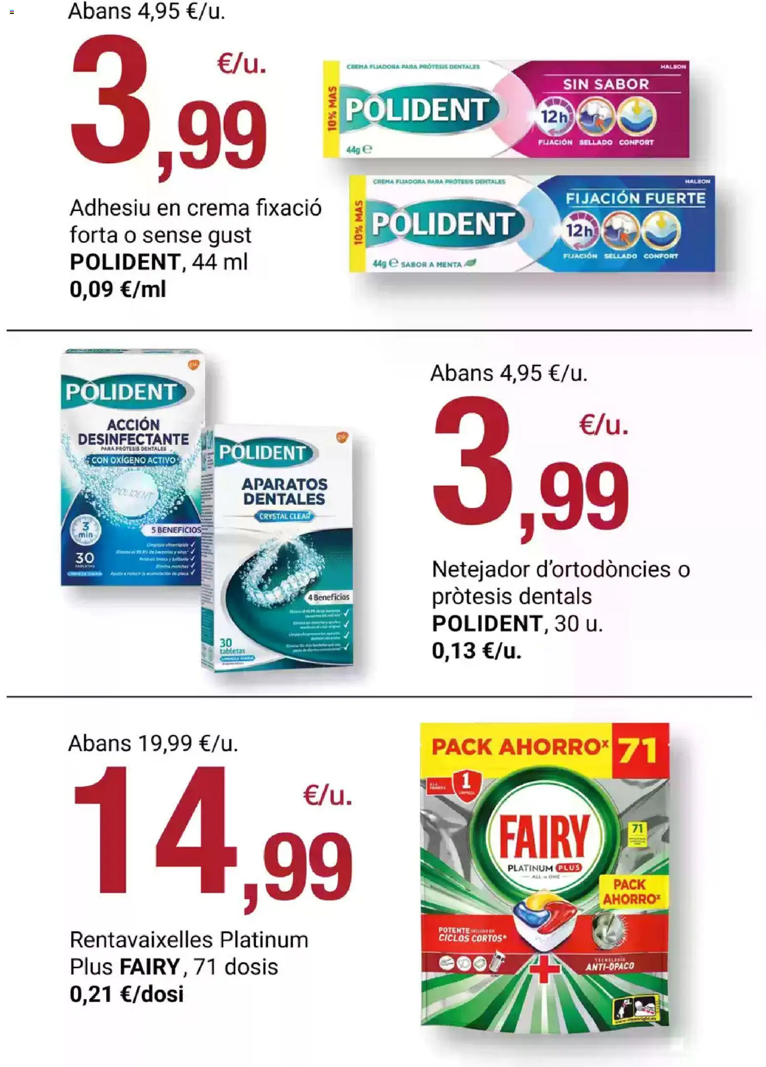 Bonpreu folleto │ válido desde el 21.10.2025 | Página: 73 | Productos: Crema
