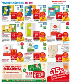 Interspar Flugblatt gültig ab 28.08.2025 | Seite: 15 | Produkte: Notizbuch, Aufheller