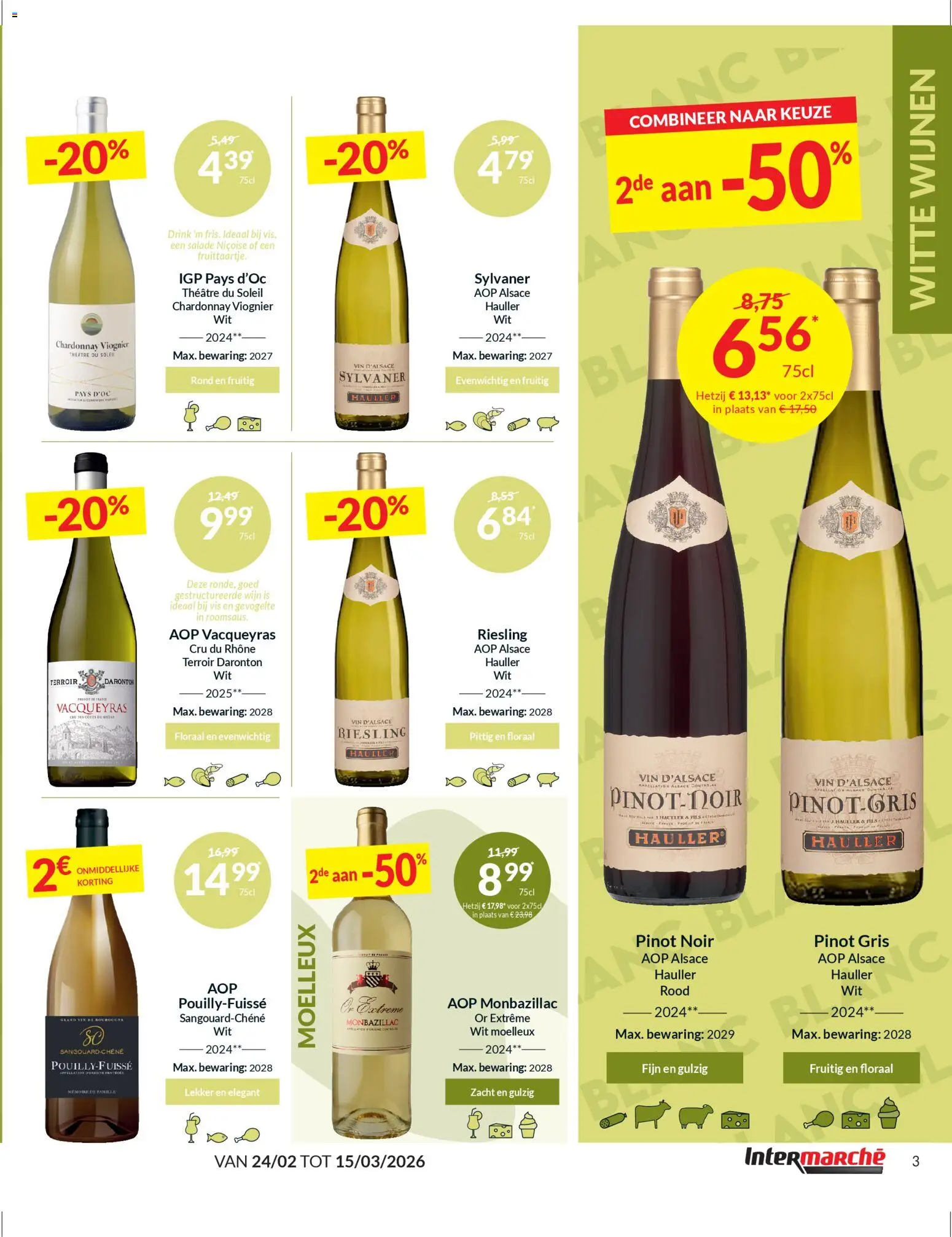 {H1} | Pagina: 3 | Producten: Wijn, Vis, Salade, Pan