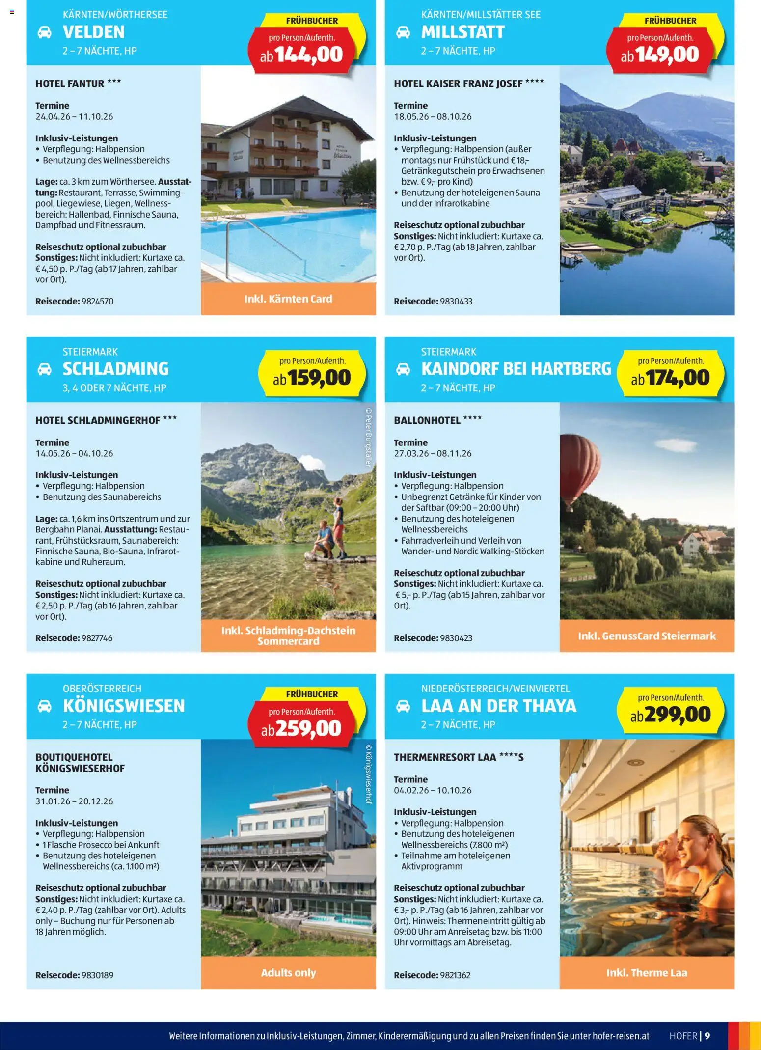 Hofer AT akciós ujság - amely érvényes a következő dátumtól: 28.01.2026 | Oldal: 9