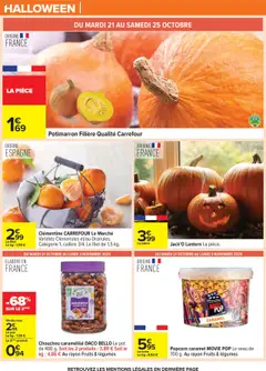 Carrefour - Prévisualisation de Carrefour catalogue halloween valide à partir de 21.10.2025 | Page: 3