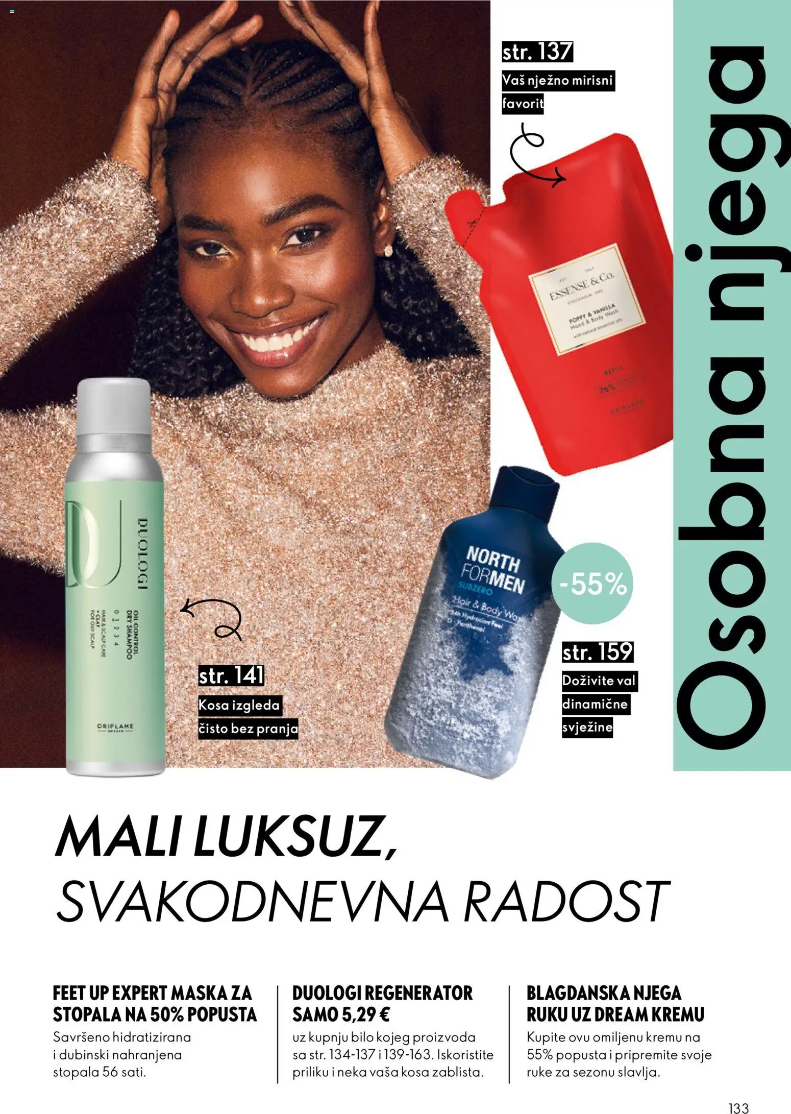 Oriflame katalog | vrijedi od 19.11.2025 | Stranica: 133 | Proizvodi: Regenerator, Maska