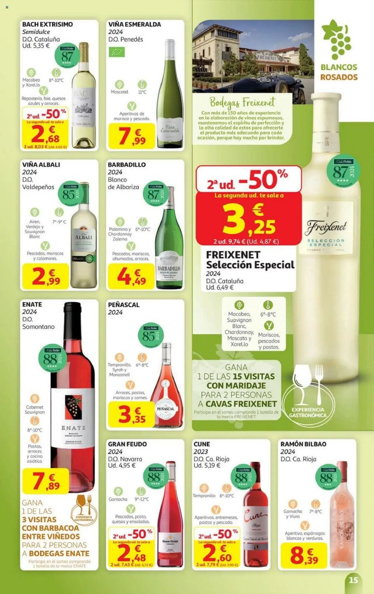 Alcampo - HP Castilla La Mancha │ válido desde el 06.10.2025 | Página: 15 | Productos: Pescado, Νερό καρύδας, Té, Cocina