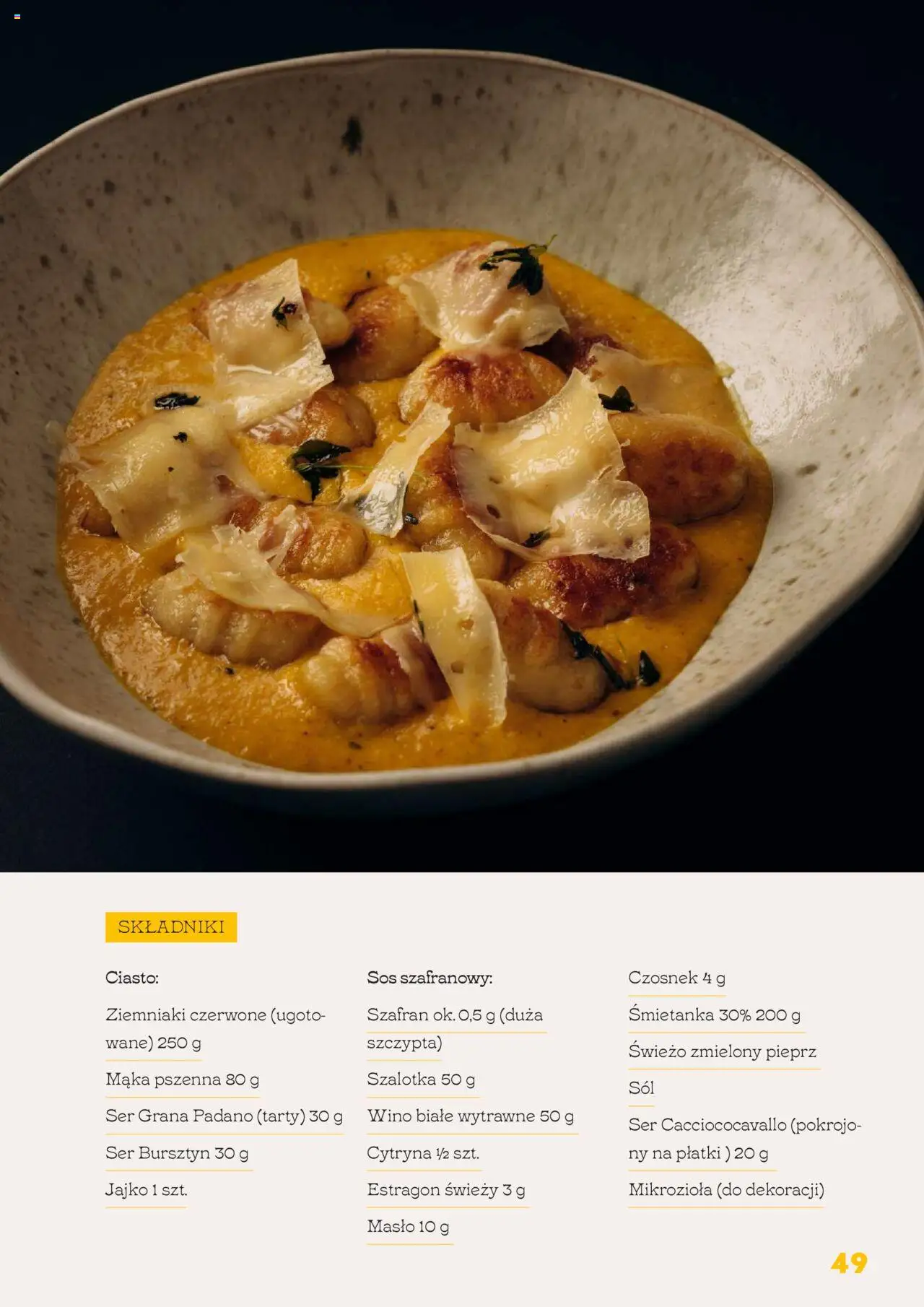 Makro Gazetka - Serowa uczta od 31.12.2023 | Strona: 49 | Produkty: Czosnek, Wino, Ziemniaki, Sos