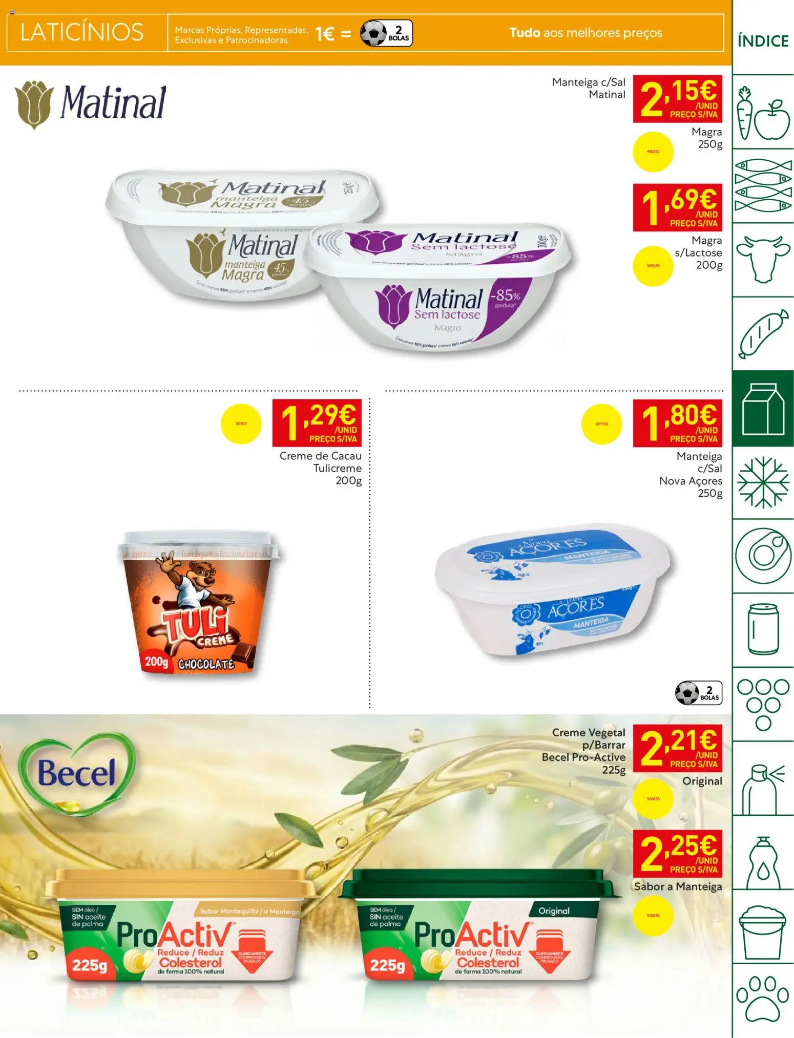 Recheio folheto │ válido de 21.04.2026 | Página: 15 | Produtos: Manteiga, Óleo, Chocolate, Creme