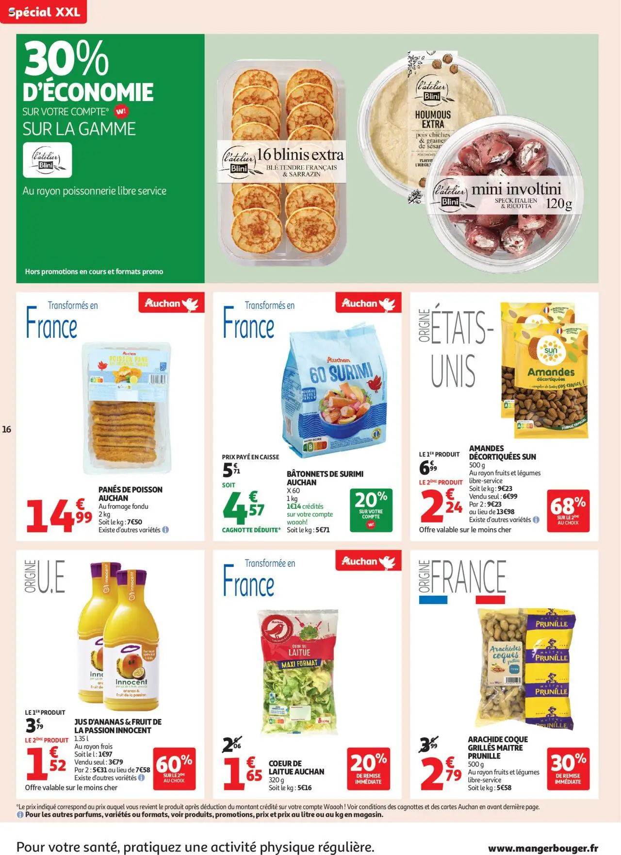  | Page: 16 | Produits: Poissonnerie, Pois, Fromage, Ricotta