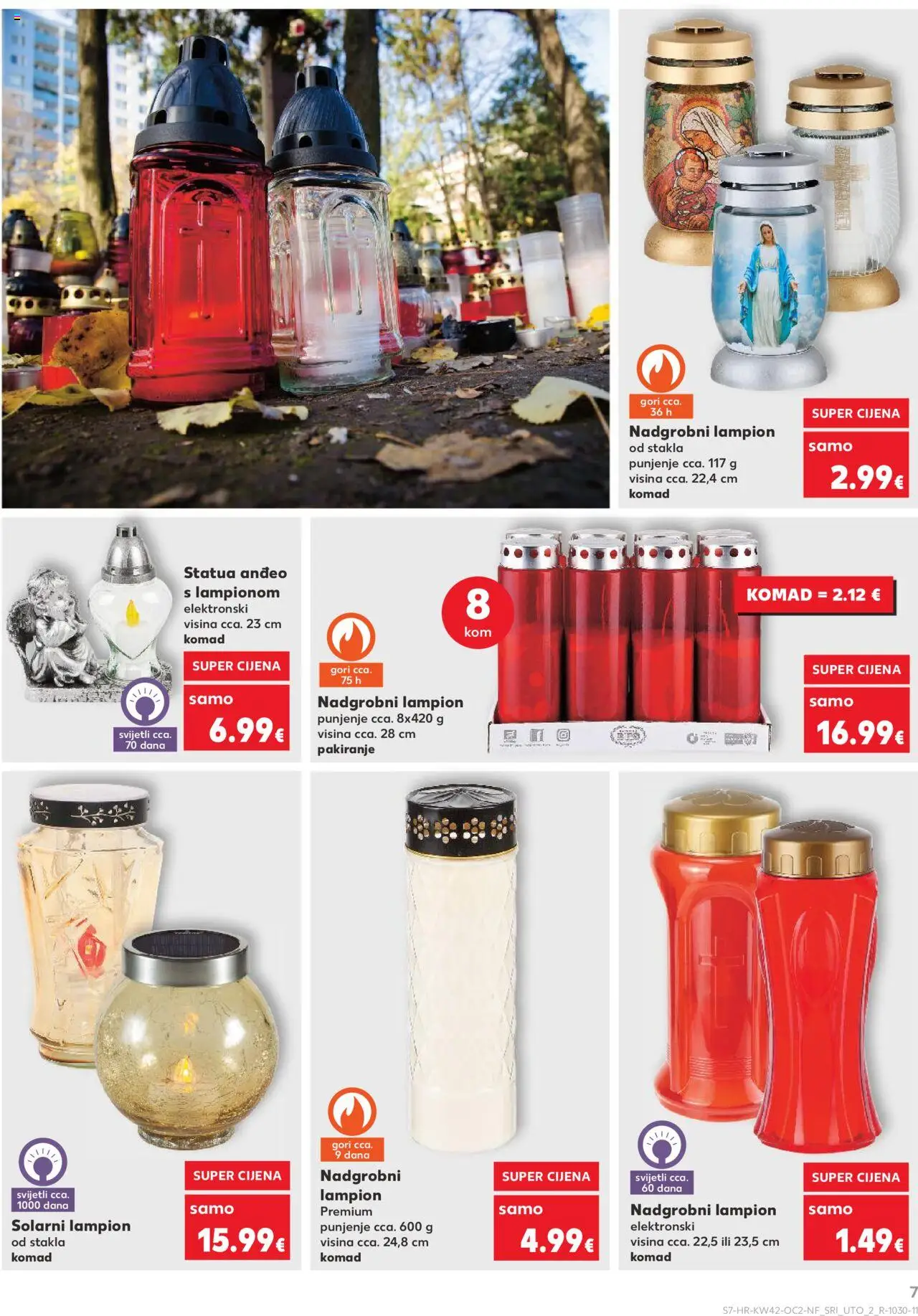 Kaufland katalog | vrijedi od 15.10.2025 | Stranica: 7 | Proizvodi: Lampion